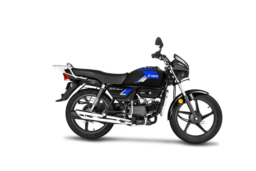hero splendor plus xtec blue