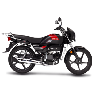 hero splendor plus xtec model bike red black color