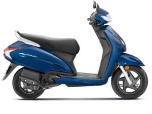 honda activa 6g on road price decent blue metallic no background