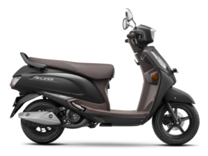 suzuki access 125 scooty metallic mat black alloy drum