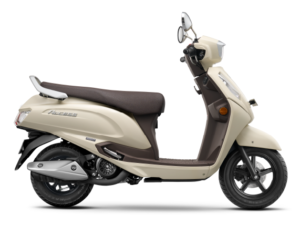 suzuki access 125 scooty pearl mat aqua silver colour alloy disc