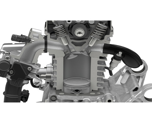 Suzuki access scooty combustion chamber