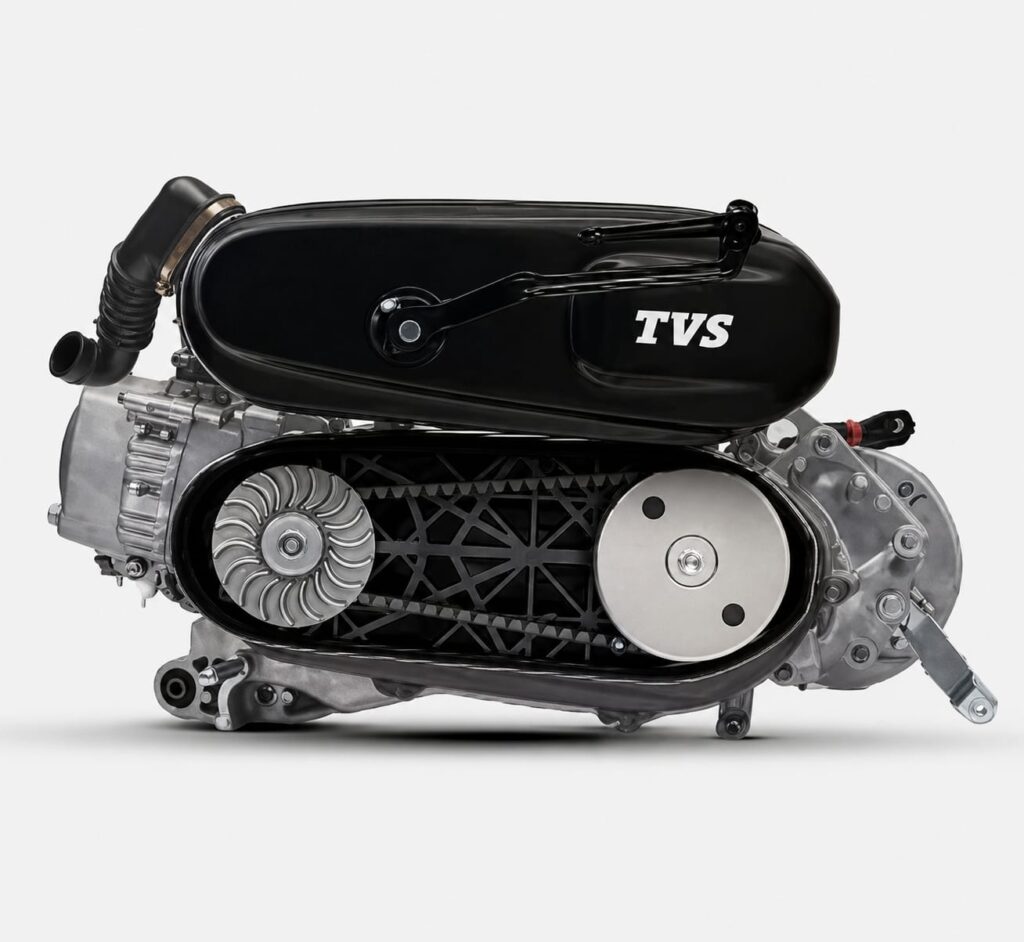tvs jupiter 110 mileage cvt