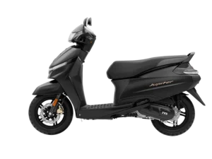 TVS Jupiter 110cc price Stardust Black colour alloy disc