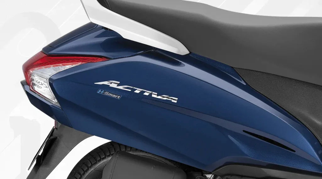 Honda Activa 6G scooty side panel blue