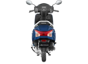 Activa 6g price back side view blue color