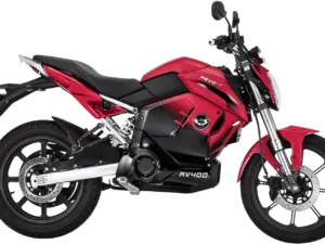 revolt electric bike Eclipse Red colour with disc brake alloy wheel