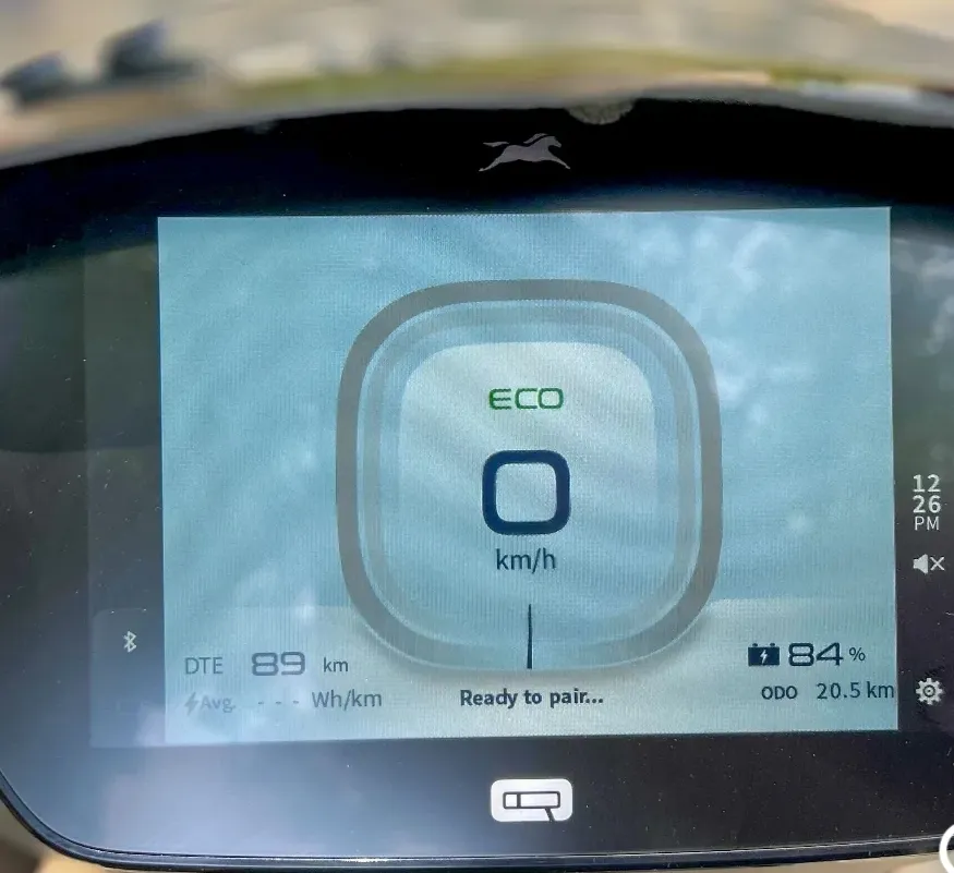 tvs electric scooty eco mode
