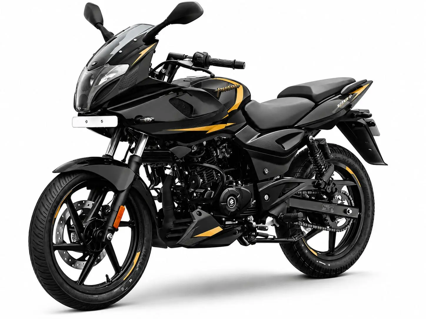 Bajaj pulsar 220f price in India black gold colour
