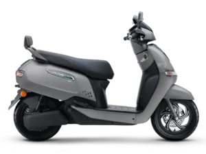 tvs iqube electric scooter titanim grey matte colour no background