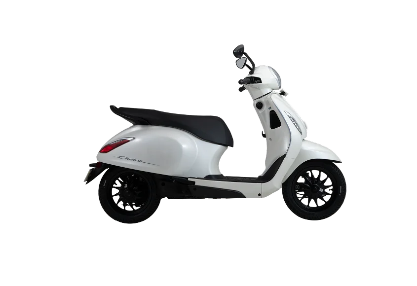 bajaj chetak scooter white colour C3503